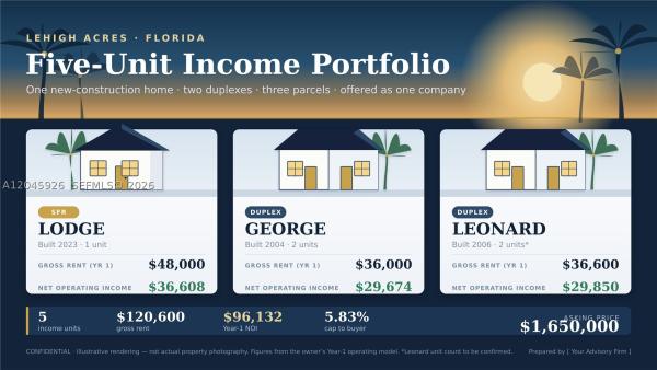 Residential Portfolio, Lehigh Acres, Florida 33973, image 1