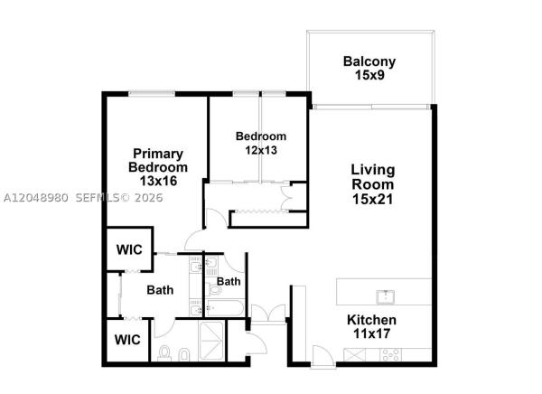 Commodore Club West, 155 Ocean Lane Dr #413, Key Biscayne, Florida 33149, image 1
