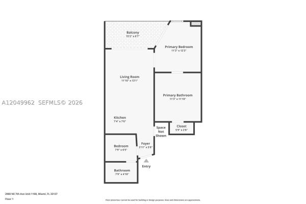 Biscayne Beach, 2900 NE 7th Ave #1108, Miami, Florida 33137, image 1