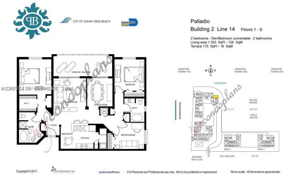 Porto Bellagio, 17150 N Bay Rd #2814, Sunny Isles Beach, Florida 33160, image 2
