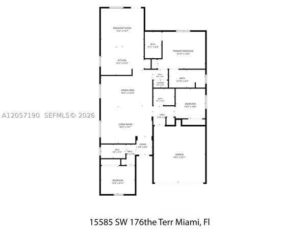 15585 SW 176th Ter, Unincorporated Dade County, Florida 33187, image 2
