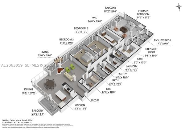 King Cole, 900 Bay Dr #704, Miami Beach, Florida 33141, image 3