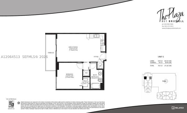 The Plaza On Brickell West, 951 Brickell Ave #409, Miami, Florida 33131, image 1