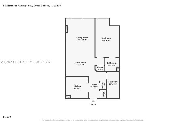 Douglas Grand, 50 Menores Ave #820, Coral Gables, Florida 33134, image 1