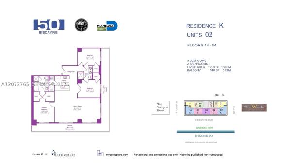50 Biscayne, 50 Biscayne Blvd #5202, Miami, Florida 33132, image 3