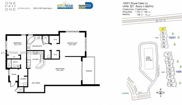 One Fifty One At Biscayne, 15051 Royal Oaks Ln #401, North Miami, Florida 33181, image 1