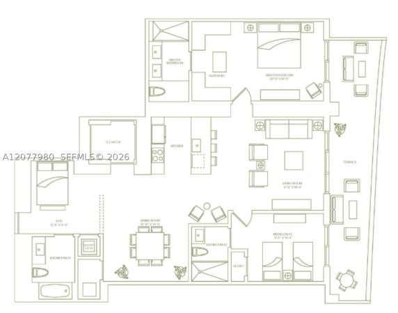 1010 Brickell, 1010 Brickell Ave #1402, Miami, Florida 33131, image 1