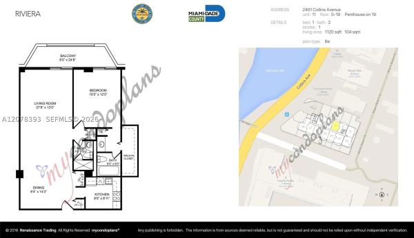 The Riviera, 2401 Collins Ave #1711, Miami Beach, Florida 33140, image 2