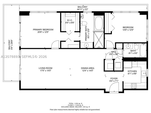 The Bentley Bay South, 520 West Ave #1604, Miami Beach, Florida 33139, image 1
