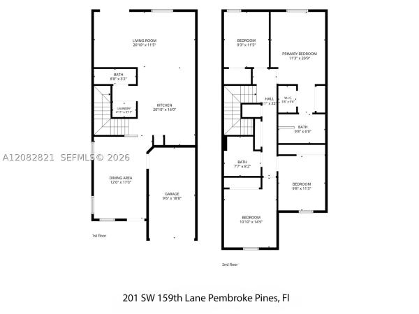 Sunset Pines By Lennar, 201 SW 159th Way, Pembroke Pines, Florida 33027, image 1
