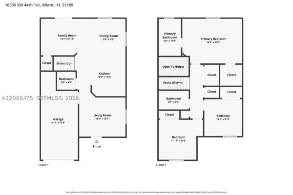 16335 SW 44th Ter, Unincorporated Dade County, Florida 33185, image 2