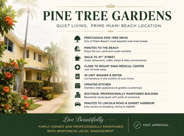 Fairgreen, 2880 Pine Tree Dr #7, Miami Beach, Florida 33140, image 3