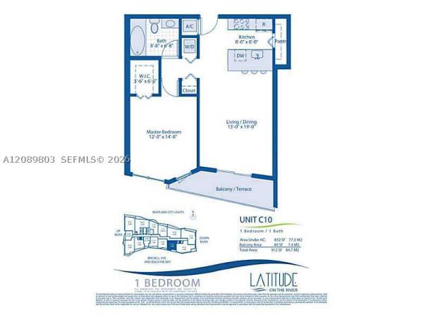 Latitude On The River, 185 SW 7th St #2610, Miami, Florida 33130, image 3