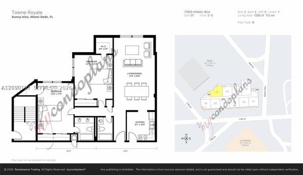 Towne Royale, 17800 Atlantic Blvd #307, Sunny Isles Beach, Florida 33160, image 1