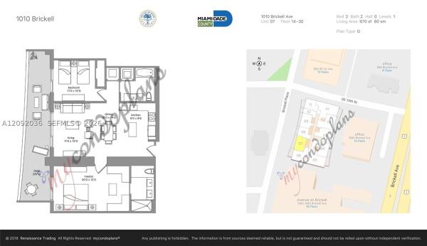 1010 Brickell, 1010 Brickell Ave #2907, Miami, Florida 33131, image 1