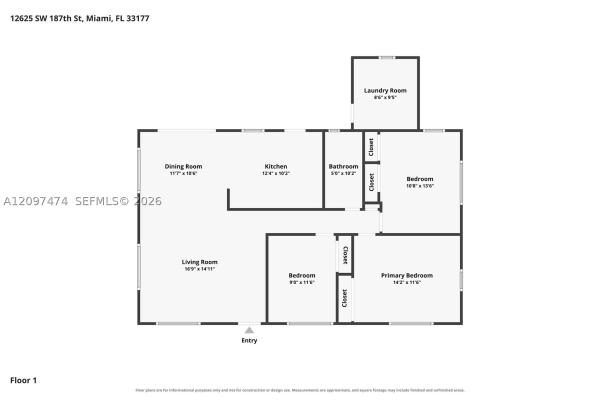 12625 SW 187th St, Unincorporated Dade County, Florida 33177, image 1