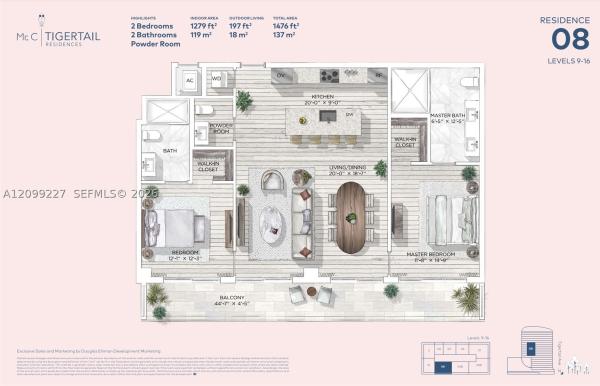 2678 Tigertail Ave #908, Coconut Grove, Florida 33133, image 1