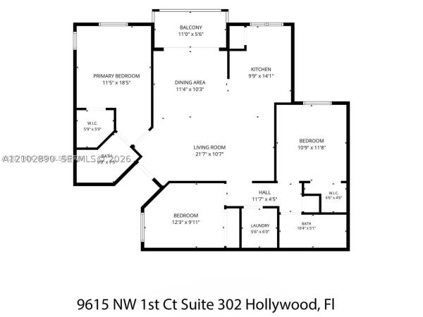 La Via, 9615 NW 1st Ct #10302, Pembroke Pines, Florida 33024, image 1
