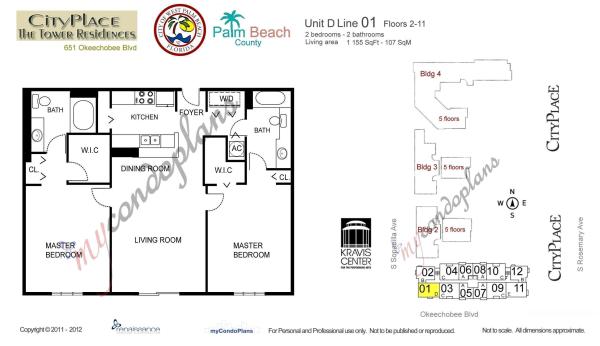 The Tower At CityPlace, 651 Okeechobee Blvd, West Palm Beach, Florida 33401, image 1