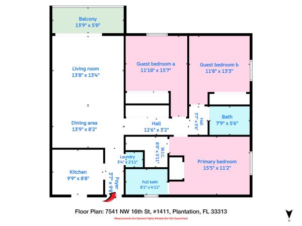 7541 NW 16th St #1411, Plantation, Florida 33313, image 3
