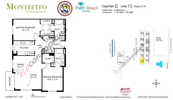 Montecito Palm Beach, 616 Clearwater Park Rd #913, West Palm Beach, Florida 33401, image 1