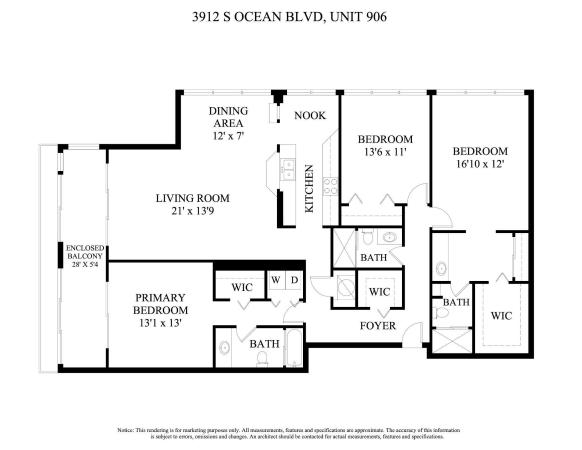 Regency Highland Club, 3912 S Ocean Blvd #906, Highland Beach, Florida 33487, image 1