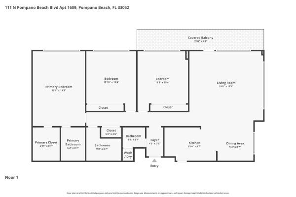 Sea Monarch, 111 N Pompano Beach Blvd #1609, Pompano Beach, Florida 33062, image 1