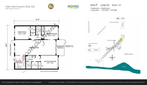 Cypress Grove At Palm-Aire, 806 Cypress Grove Ln #510, Pompano Beach, Florida 33069, image 1