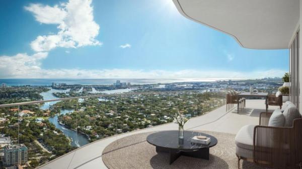 Andare Residences By Pininfarina, 521 E Las Olas Blvd #4003/4004, Fort Lauderdale, Florida 33301, image 1