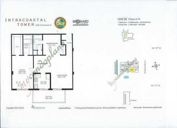 Intracoastal Tower, 1505 N Riverside Dr #1002, Pompano Beach, Florida 33062, image 3