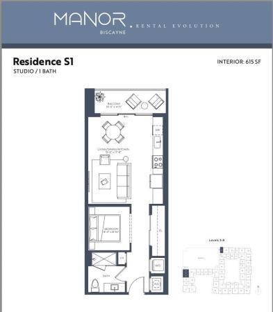 The Manor Biscayne, 1650 NE 124th St #230, North Miami, Florida 33181, image 3
