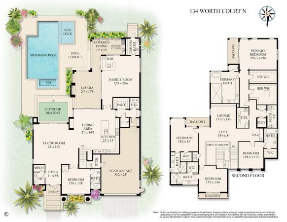 Worth Court, 134 Worth Ct N, West Palm Beach, Florida 33405, image 1