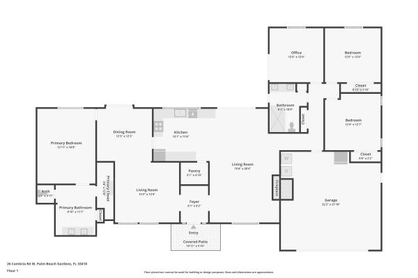 Thurston Estates, 26 Cambria Rd W, Palm Beach Gardens, Florida 33418, image 1