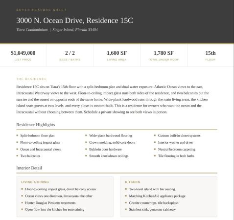 Tiara, 3000 N Ocean Dr #15C, Riviera Beach, Florida 33404, image 3