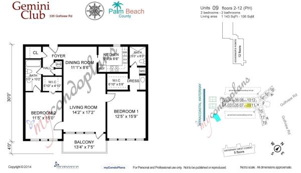 Gemini, 336 Golfview Rd #PH-09, North Palm Beach, Florida 33408, image 1