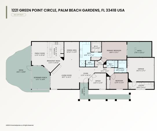 Fairway Villas, 221 Green Point Cir, Palm Beach Gardens, Florida 33418, image 1
