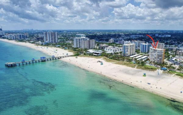 Bermuda House Apartments, 328 N Ocean Blvd #607, Pompano Beach, Florida 33062, image 1