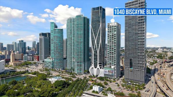 Ten Museum Park Residential, 1040 Biscayne Blvd #1908, Miami, Florida 33132, image 1