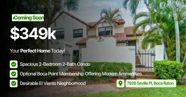 7926 Seville Pl #2002, Boca Raton, Florida 33433, image 1