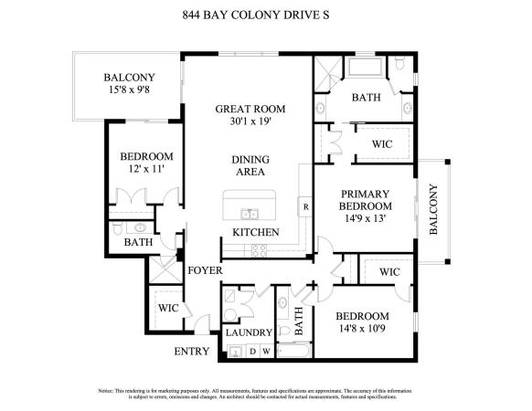 844 Bay Colony Dr S, Juno Beach, Florida 33408, image 1