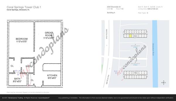 Coral Springs Tower Club, 2501 Riverside Dr #513-A, Coral Springs, Florida 33065, image 1