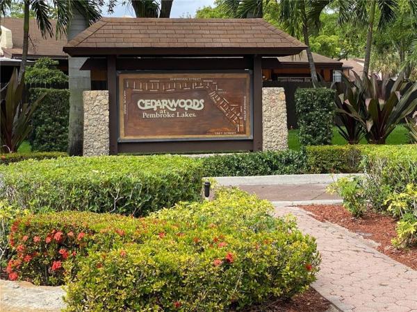 Cedarwoods At Pembroke Lakes, 10281 Oleander Ct, Pembroke Pines, Florida 33026, image 1
