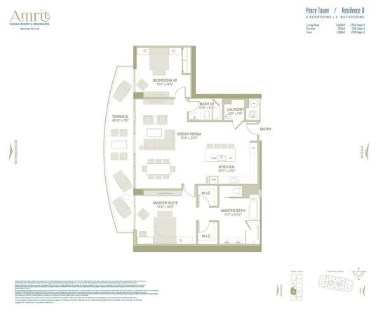 Amrit Ocean Resort & Residences, 3100 N Ocean Dr #706, Riviera Beach, Florida 33404, image 1