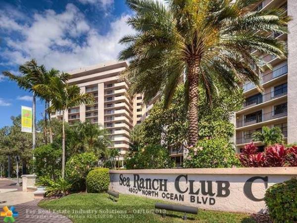 Sea Ranch Club A, 5100 N Ocean Blvd #418, Lauderdale By The Sea, Florida 33308, image 1