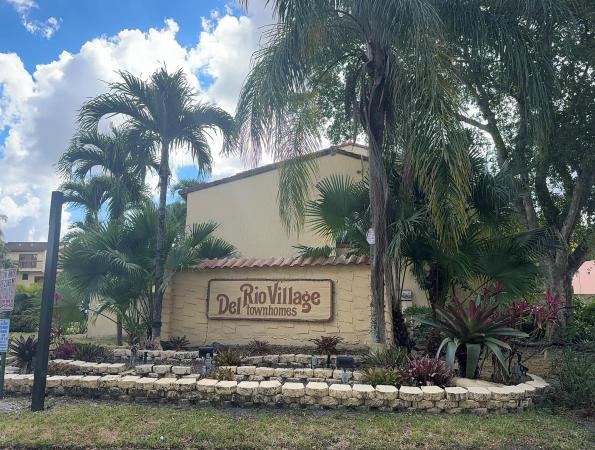 Del Rio Village Townhomes, 7714 Balboa St, Sunrise, Florida 33351, image 1