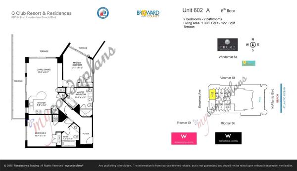 The Q Club Resort & Residences, 505 N Ft Lauderdale Bch Blvd #602, Fort Lauderdale, Florida 33304, image 1