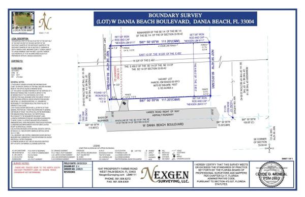 Dania Beach Residential, W. Dania Beach W Dania Beach Blvd, Dania Beach, Florida 33004, image 1