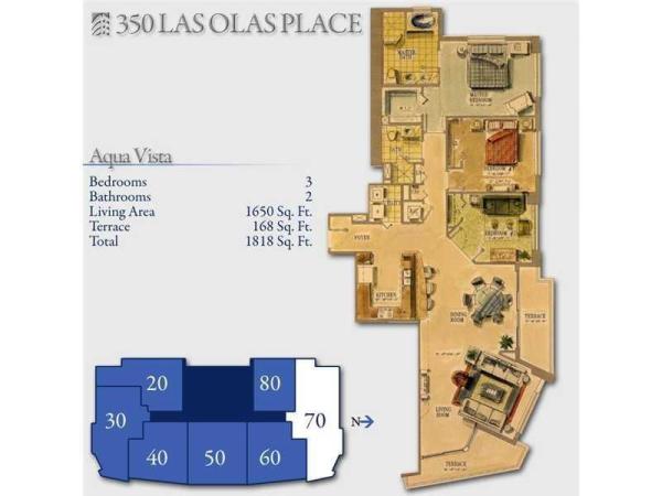 350 Las Olas Place, 350 SE 2nd St #1470, Fort Lauderdale, Florida 33301, image 1