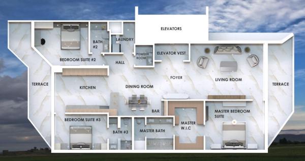 L'Hermitage, 3100 N Ocean Blvd #2302, Fort Lauderdale, Florida 33308, image 1