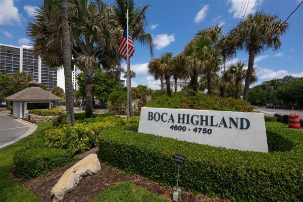 Carron House, 4600 S Ocean Blvd #603, Highland Beach, Florida 33487, image 1